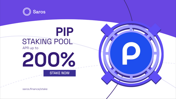 PIP Staking Pool is LIVE!