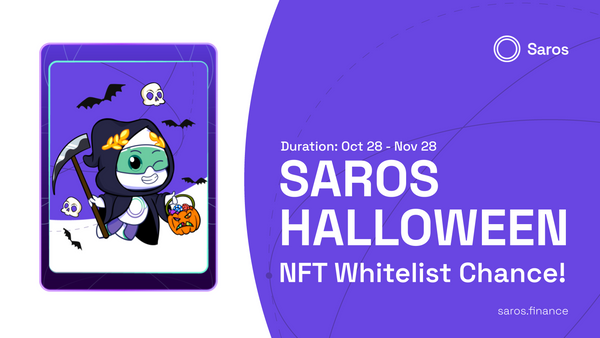 Saros Reaper NFT Whitelist - Grab extraordinary treats from Saros Finance this Halloween!