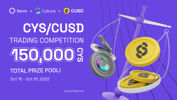 CYS/CUSD Trading Competition - New Activity Update - 150,000 CYS for grabs!