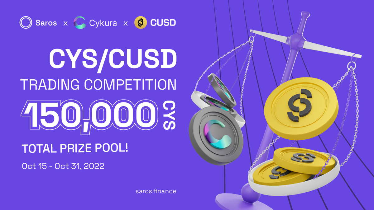 CYS/CUSD Trading Competition - New Format Update - 150,000 CYS for grabs!