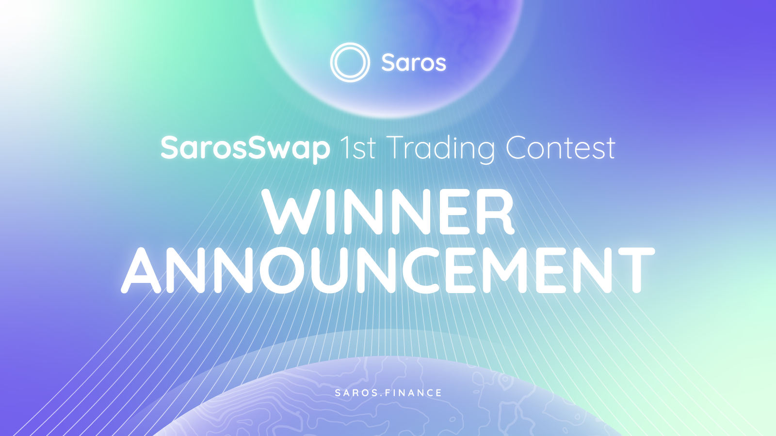 Saros 1st Trading Contest Winner Announcement