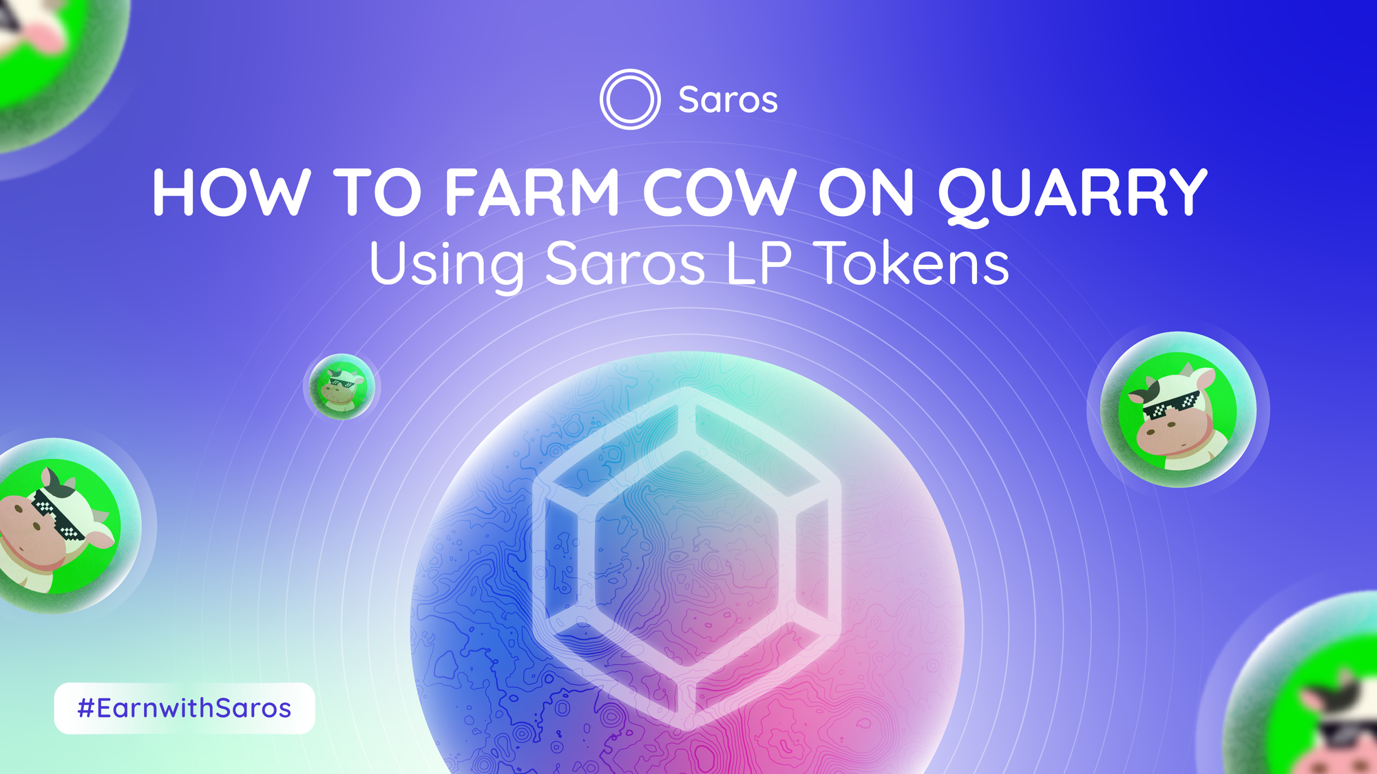 How to farm COW on Quarry using Saros LP Tokens