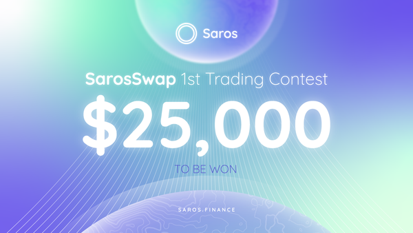 SarosSwap is here - Swap and Earn $25,000!