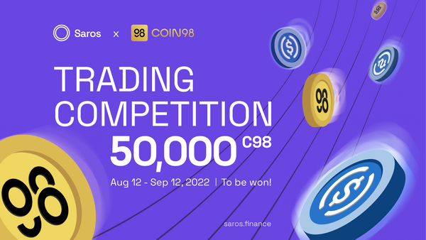 Saros 2nd Trading Competition - 50,000 C98 for grabs!